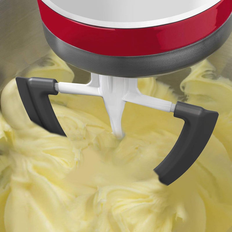 HOZODO Flex Edge Beater for KitchenAid Mixer, 4.5-5 Quart for Kitchen Aid Mixer Attachments, Fits Tilt-Head for Kitchenaid Paddle with Scraper for Kitchen Aid Accessories and Attachments by HOZODO - Image 3